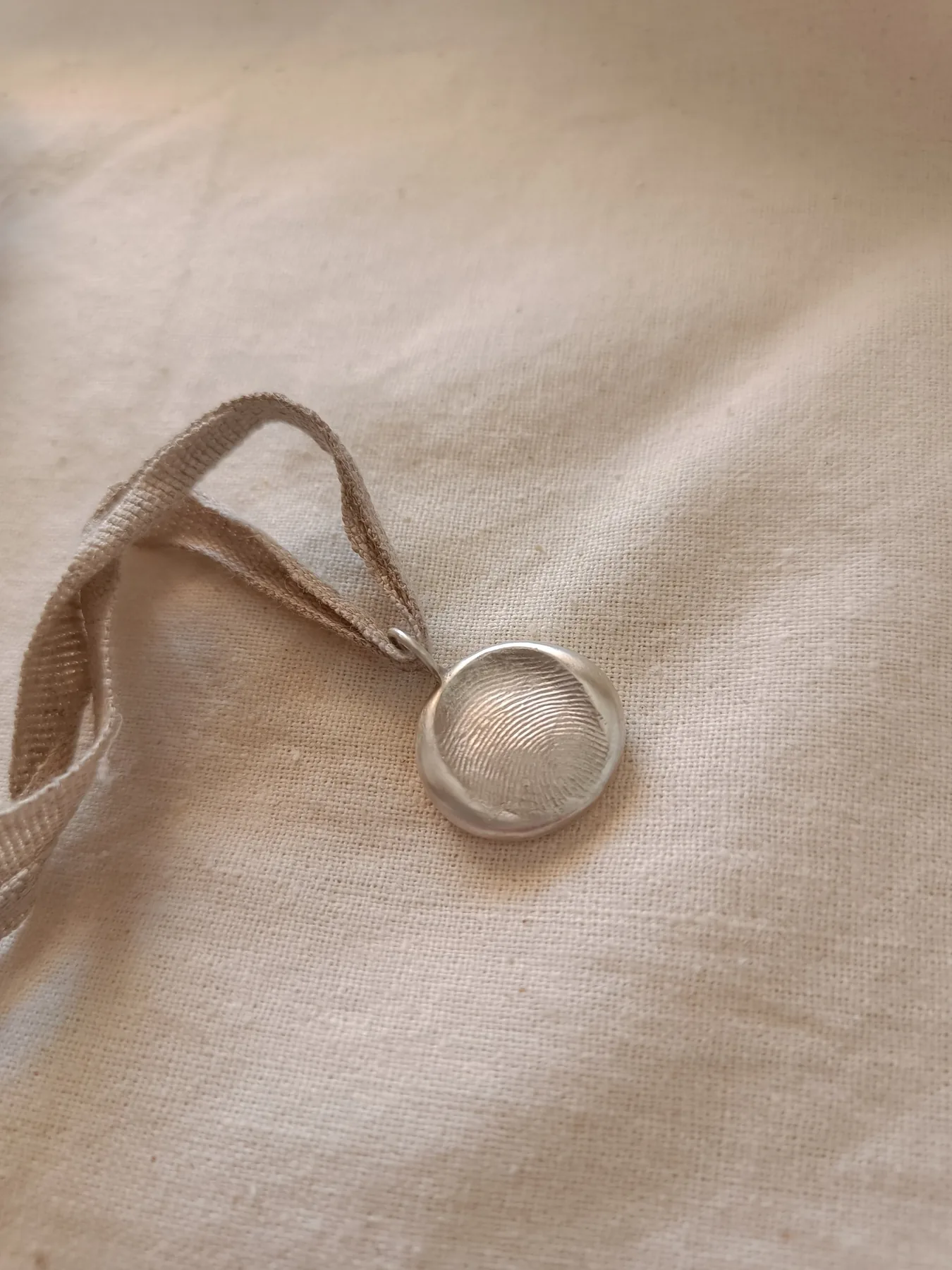 fingerprint pendant